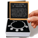 Bracciale Quadrifoglio - Alla nostra Maestra