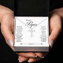 Collana Croce Argento sterling 925 - Al Papà