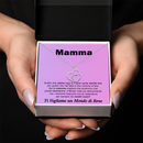 Collana Due Cuori Uniti - Mamma