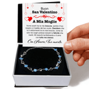 Bracciale Pietre Blu - A mia Moglie San Valentino