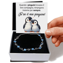 Bracciale Pietre Blu - Pinguino