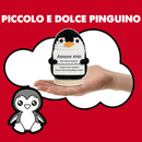 Peluche Crochet Con base in legno - Pinguino Amore mio