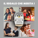 Peluche Crochet Con base in legno - Pinguino Fortunato