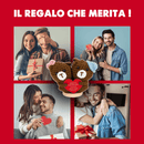 Peluche Crochet con Base in Legno - Orsetti Inseparabili