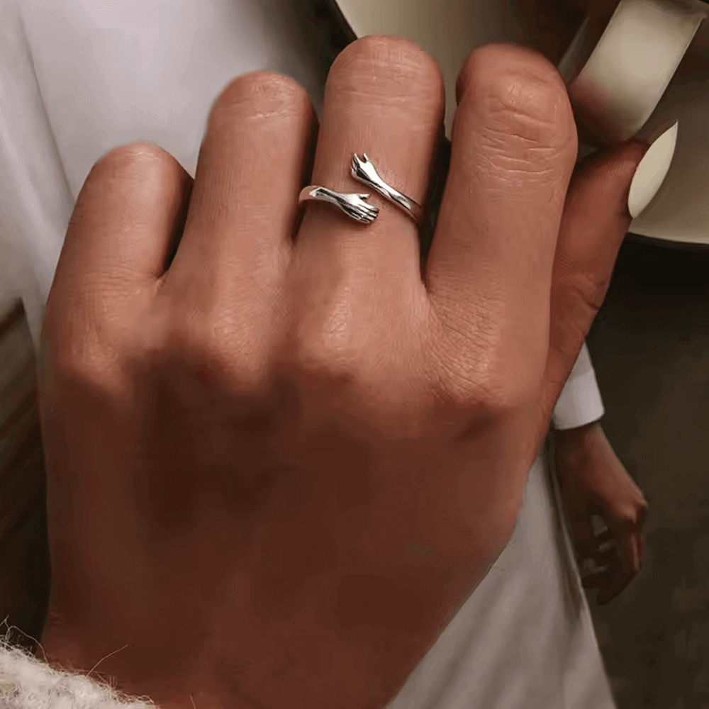 RANKEEF Anello in argento 925 da donna, anello di fidanzamento da donna, anello regolabile con zirconi, anello in argento 925, anello di fidanzamento da donna, Argento sterling, Zirconia cubica RANKEEF Anello in argento 925 da donna, anello di fidanzamento da donna, anello regolabile con zirconi, anello in argento 925, anello di fidanzamento da donna, Argento sterling, Zirconia cubica