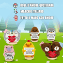 Peluche Crochet con Base in Legno - Patata Fortunata per il Mio Amore