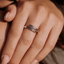 Anello da Donna in Argento Sterling 925 - Io Sono Abbastanza