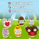 Peluche Crochet con Base in Legno - Patata Fortunata per il tuo Papà