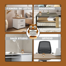 Peluche Crochet Con base in legno - Gufo Protettore