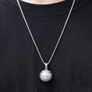 Collana Basket - Acciaio Inox Lucidato di Alta Qualità