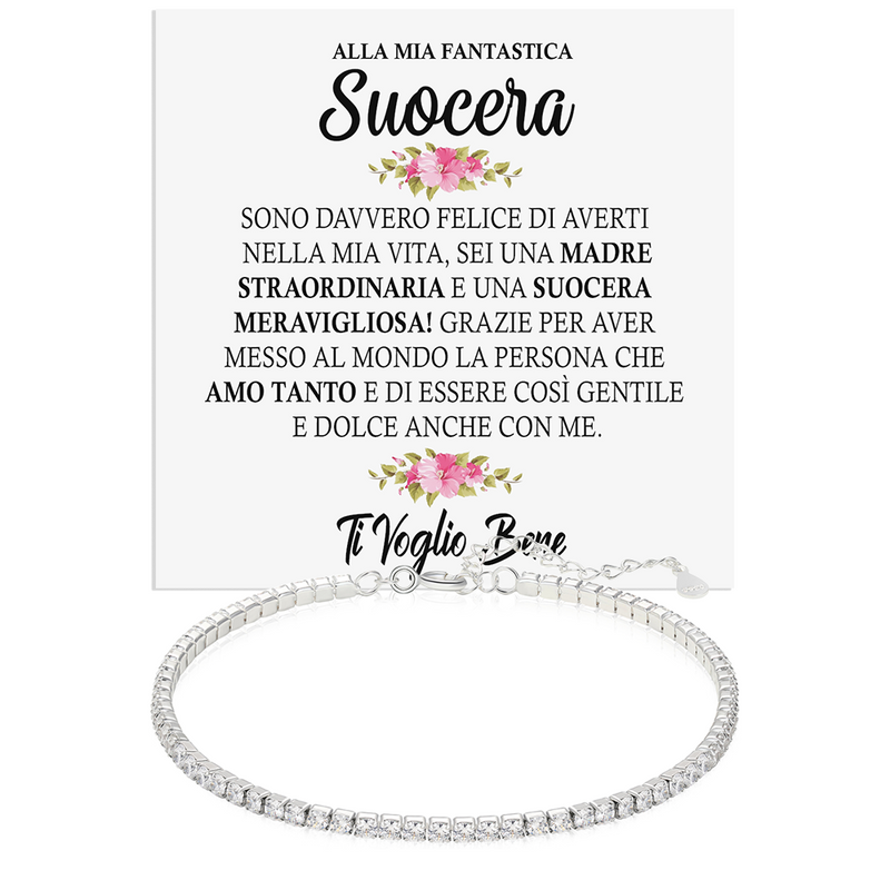 Bracciale Tennis - Alla mia Fantastica Suocera