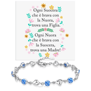 Bracciale Pietre Blu - A mia Suocera