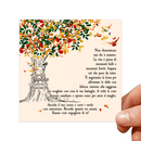 Cartoncini con dediche Donna