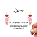 Cartoncini con dediche Donna