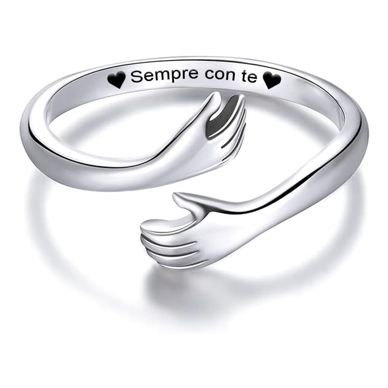 Anello da Donna in Argento Sterling 925 - Sempre Con Te