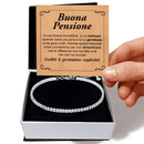 Bracciale Tennis in Argento Sterling 925 - Buona Pensione 1