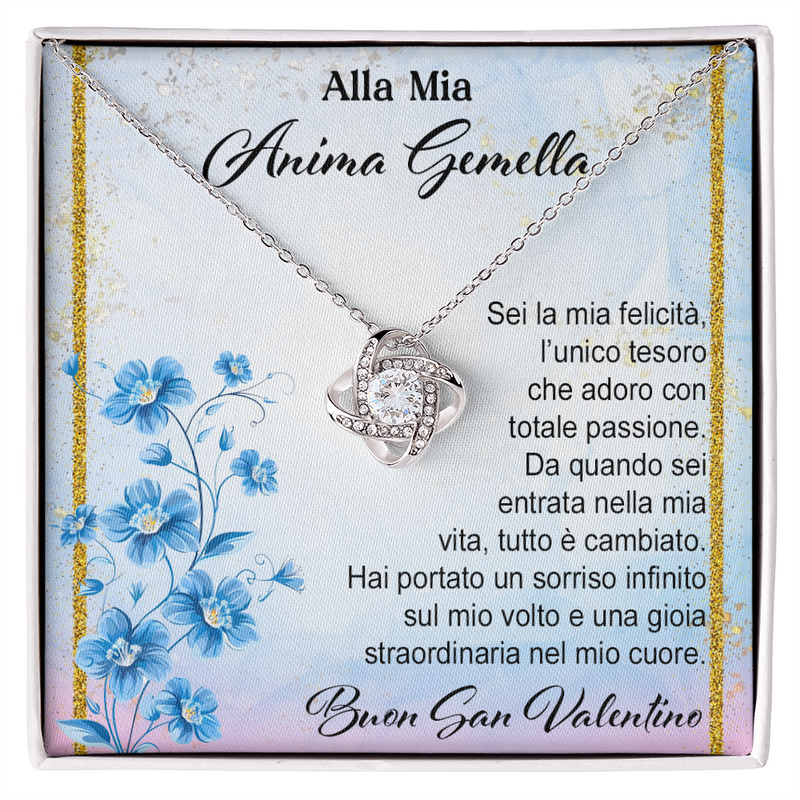 Collana Donna Anima Gemella - San Valentino 1