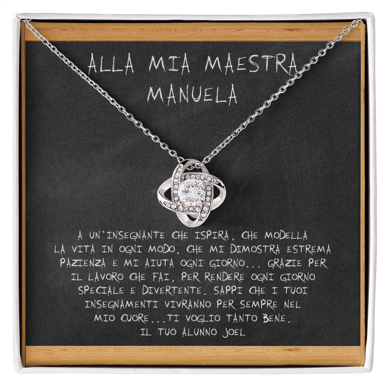 Collana Donna - Maestra personalizzato