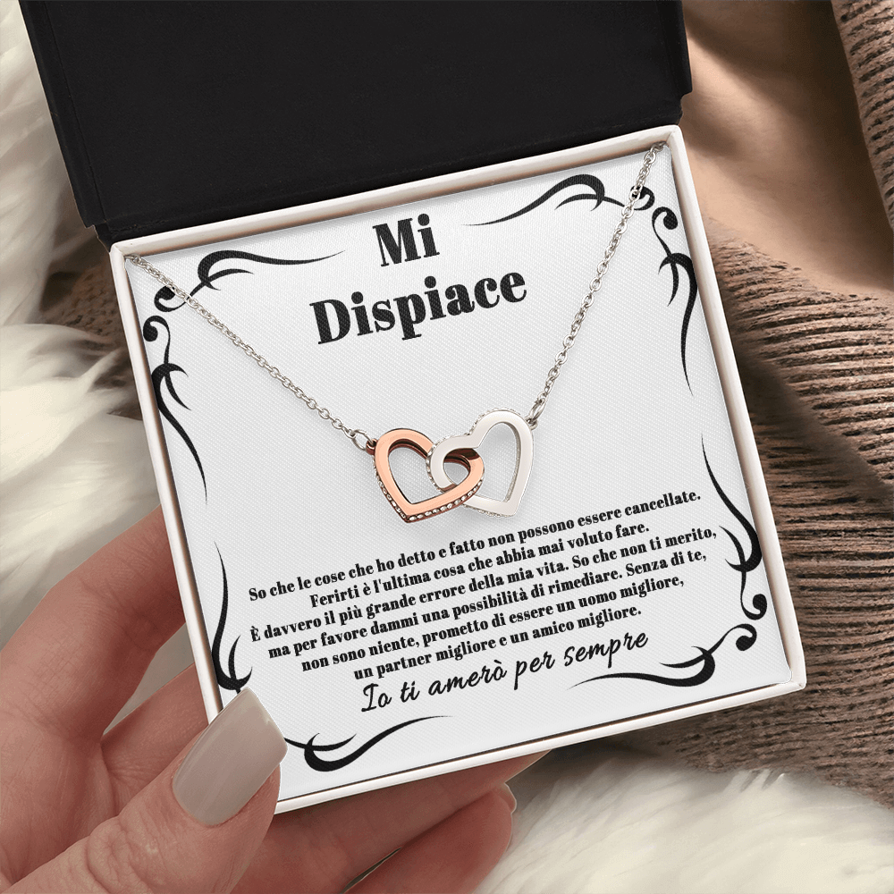 URBAN JEWELRY Sorprendenti His & Hers Coppie Io Sarò Sempre Con Voi Anelli Ciondolo Collana 48 E 53 Cm Catene - Foto 6