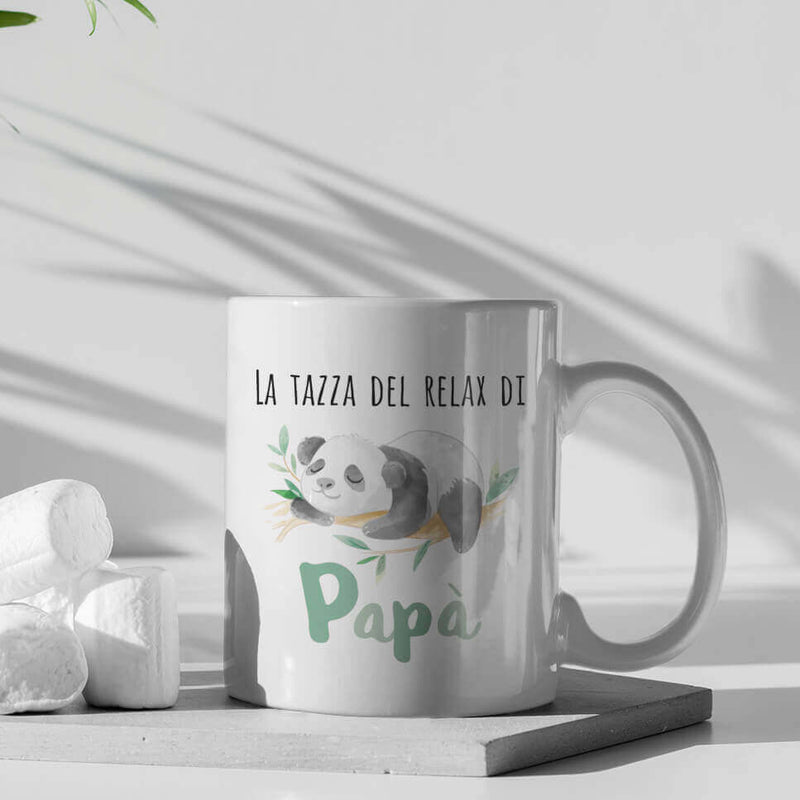 Tazza La tazza del relax di Papà