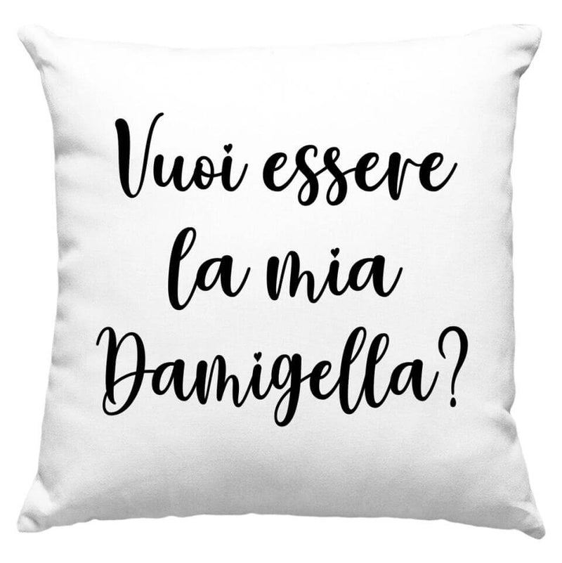 Cuscino Personalizzabile - Sposa con Damigella