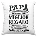 Cuscino 38x38 Cuscino 38x38 Papà il miglior regalo per te 3 Hoplix