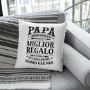 Cuscino 38x38 Cuscino 38x38 Papà il miglior regalo per te 3 Hoplix