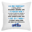 Cuscino A Mio Fratello Ti Voglio Bene Bramart