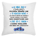 Cuscino A Mio Zio Ti Voglio Bene Bramart