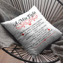 Cuscino A mia Figlia Bramart