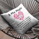 Cuscino A mia Moglie Non sono perfetto Bramart