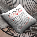 Cuscino A mio Figlio Bramart