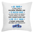 Cuscino Al Papà Ti Voglio Bene Bramart