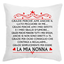 Cuscino Grazie per essere la mia Nonna Bramart