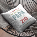 Cuscino Ho due titoli Papà e Zio e sono bravissimo in entrambi Bramart