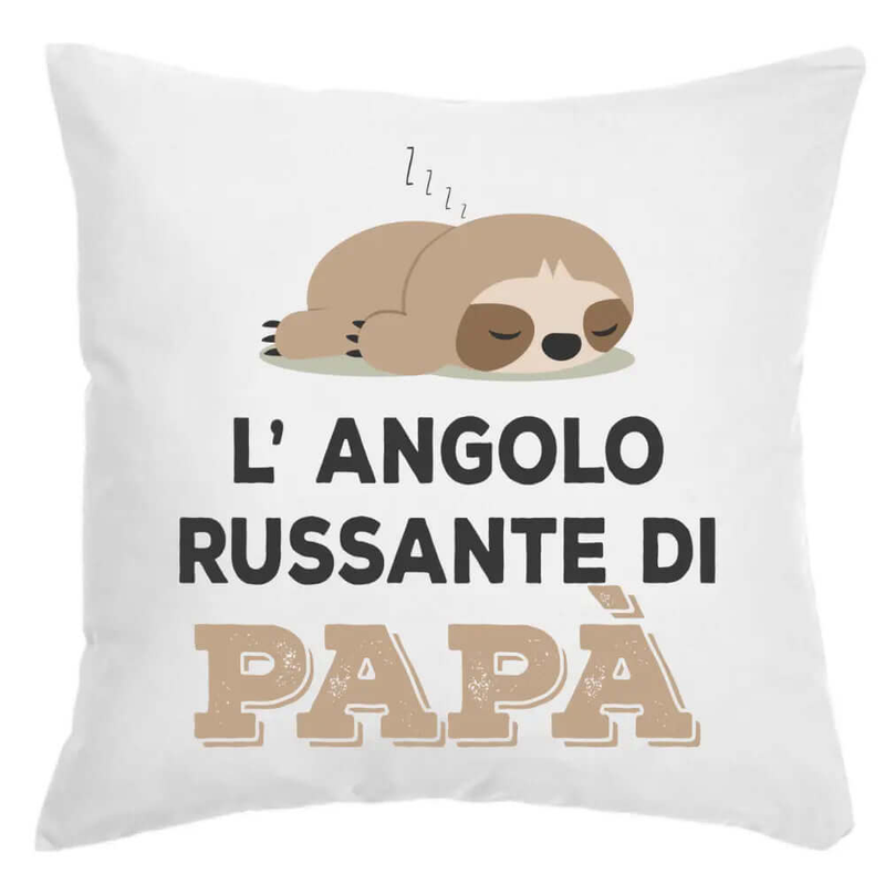 Cuscino L'angolo russante di Papà Bramart