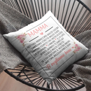 Cuscino Mamma ti vogliamo bene Bramart