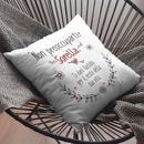 Cuscino Non preoccuparti Sorella Ti darò fastidio per il resto della tua vita Bramart