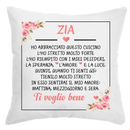 Cuscino Zia Ti Voglio Bene Bramart