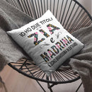 Cuscino Zia e Madrina e sono bravissima in entrambi Bramart