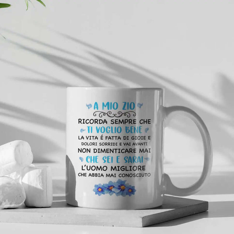 Tazza A Mio Zio Ricorda Sempre Che Ti Voglio Bene Bramart