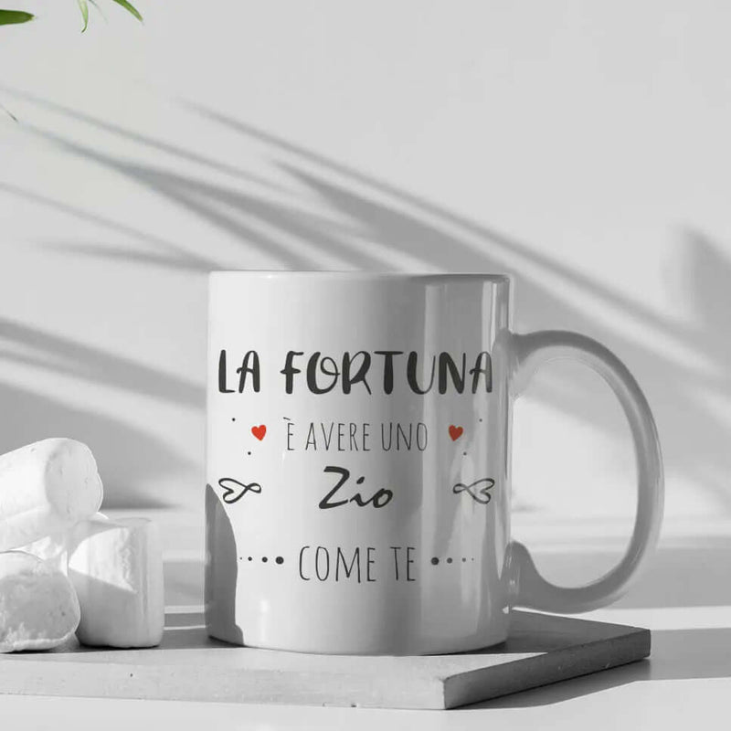 Tazza La Fortuna è Avere Uno Zio Come Te Bramart