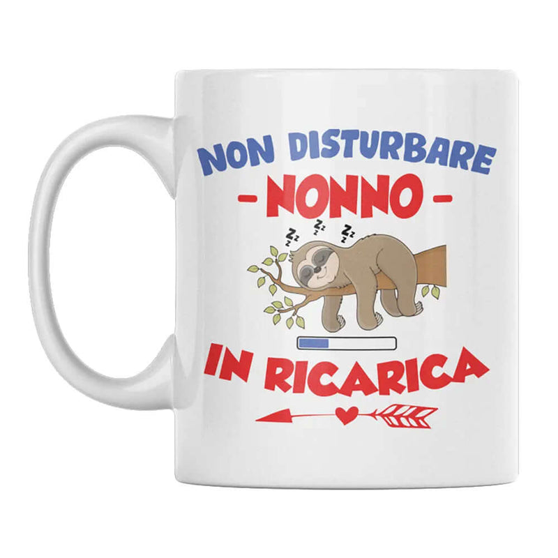 Tazza Non Disturbare Nonno In Ricarica Bramart