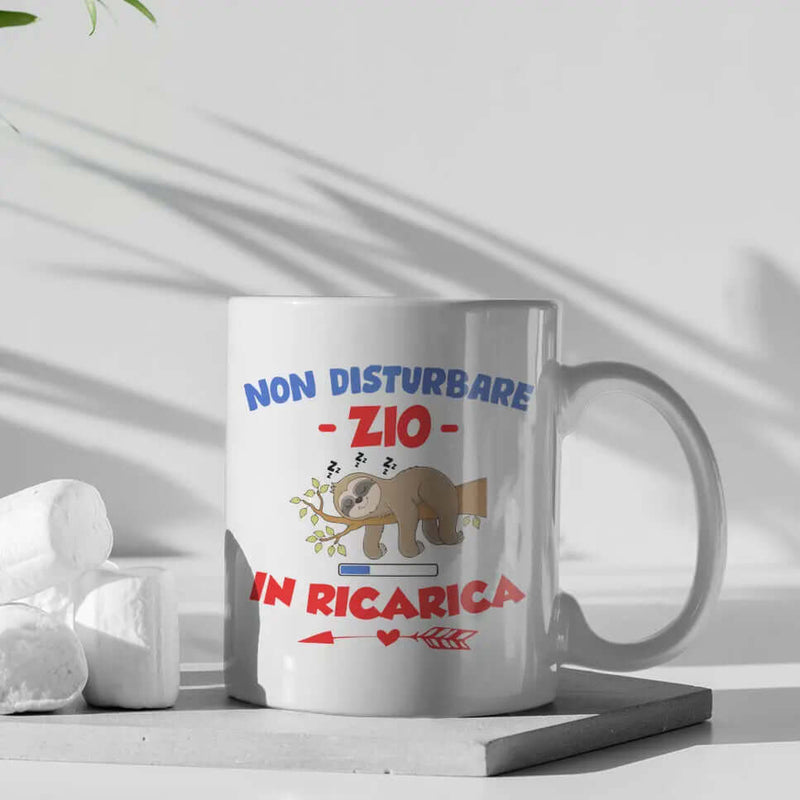 Tazza Non Disturbare Zio In Ricarica Bramart