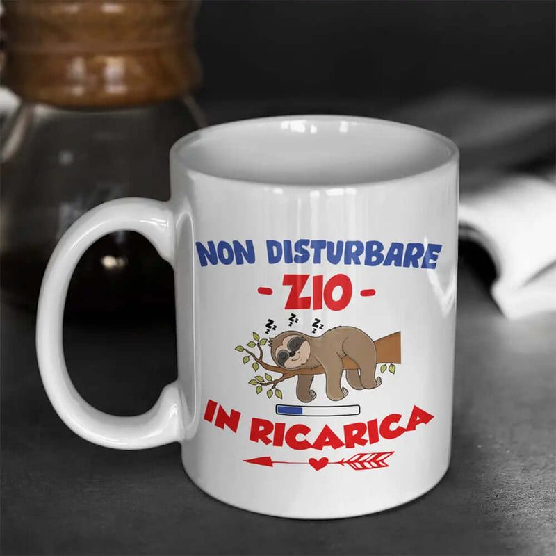 Tazza Non Disturbare Zio In Ricarica Bramart