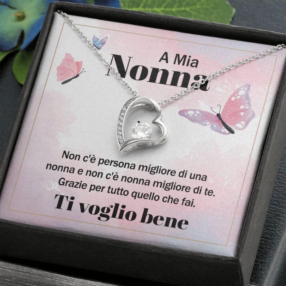 Collana festa della nonna, regalo della nonna dalla nipote, collana per la nonna, regali della nonna dal nipote, gioielli della nonna - Italia
